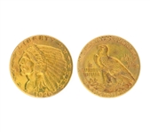 1926 $2.50 U.S. Indian Head Gold Coin