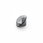 0.55CT Round Cut Black Diamond Gemstone