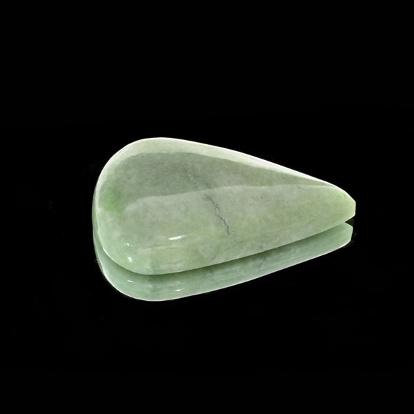 160.22CT Pear Cut Cabochon Nephrite Jade Gemstone