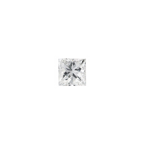 0.30CT Square Cut Diamond Solitaire Gemstone