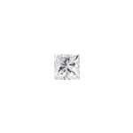 0.30CT Square Cut Diamond Solitaire Gemstone