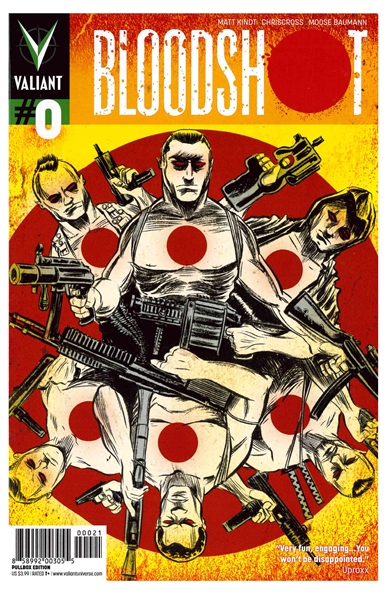 Bloodshot and Hard Corps: Hard Corps (2012 3rd Series) Issue #0SUB