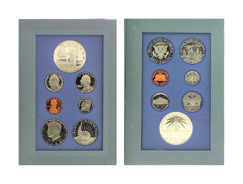 1986 U.S. Liberty Prestige Coins Set