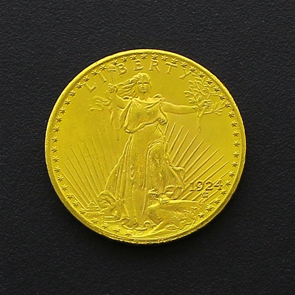 1924 $20.00 St. Gaudens Gold Coin (DF)