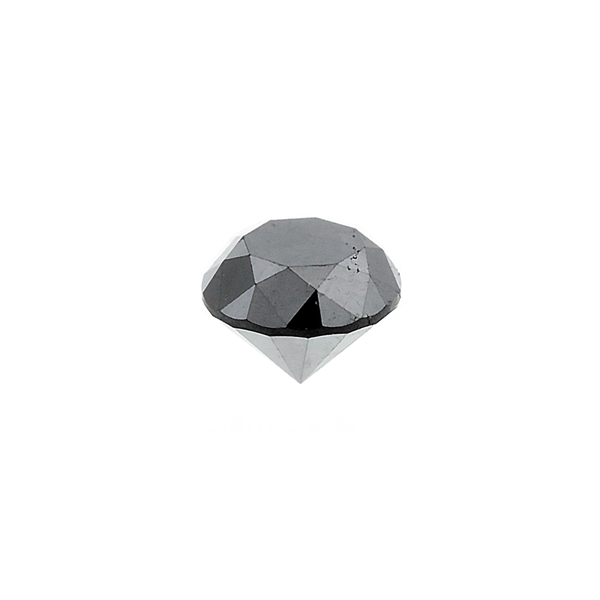 0.68 Carat Black Diamond Gemstone