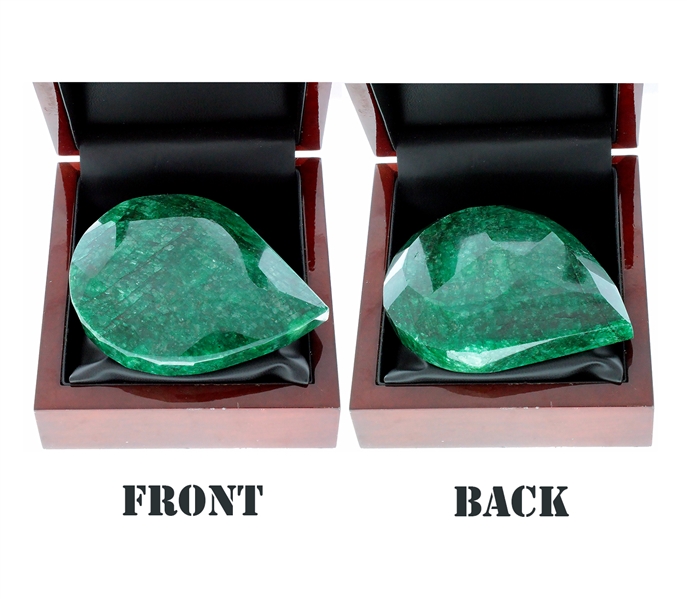 1740 Carat Pear Emerald Gemstone