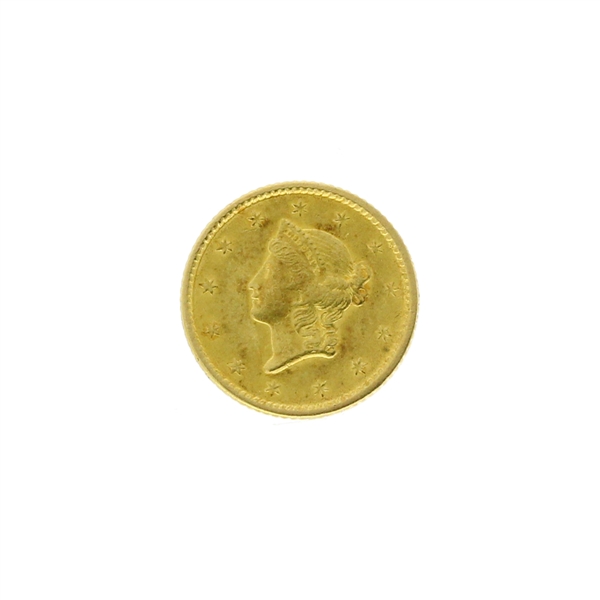 1851 $1 U.S. Liberty Head Gold Coin