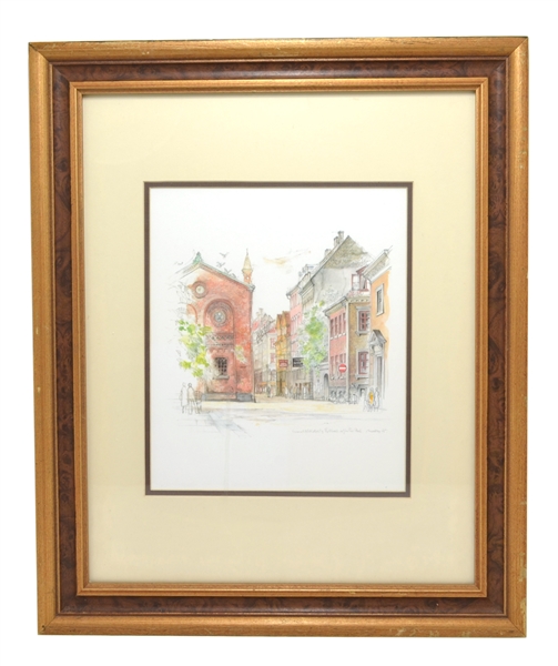 1920s Framed Picture 24H x 20W