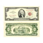 1953 $2.00 U.S. Red Seal Series Bill