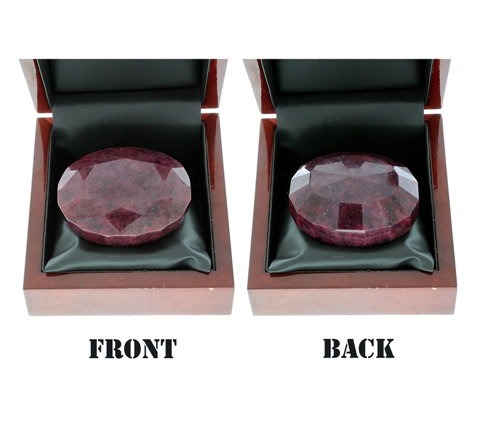 1325 Carat Oval Ruby Gemstone