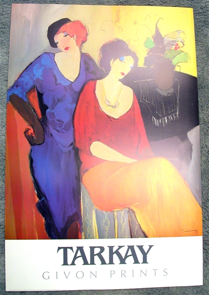 ITZCHAK TARKAY Waiting Print, 36" x 24"