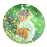 1987 "Treasured Days" Ashley by Higgins Bond Collectable Plate with Certificate 