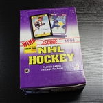  1991 Score NHL Hockey Player Card Set