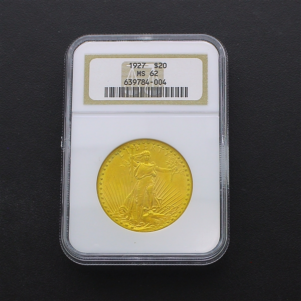 1927 $20.00 St. Gaudens Gold Coin (DF)