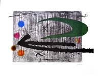 JOAN MIRO Toward the Left Print, 24" x 18.5"