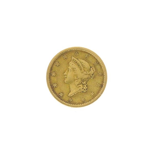 1851 $1 U.S. Liberty Head Gold Coin