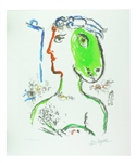 MARC CHAGALL Phoenix Mini Print 10in x 12in, with Certificate XII of CCLXXV