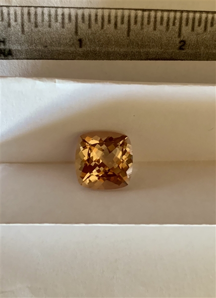 High Quality 11.08ct Cushion Cut Morganite Gemstone (VGN_B-1083)