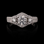 App: $13,060 0.77ct SI2 CLARITY CENTER Diamond Platinum Ring (1.62ctw Diamonds) EGL USA CERTIFIED (Vault_R50) 