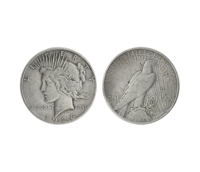 1926 U.S. Peace Silver Dollar Coin