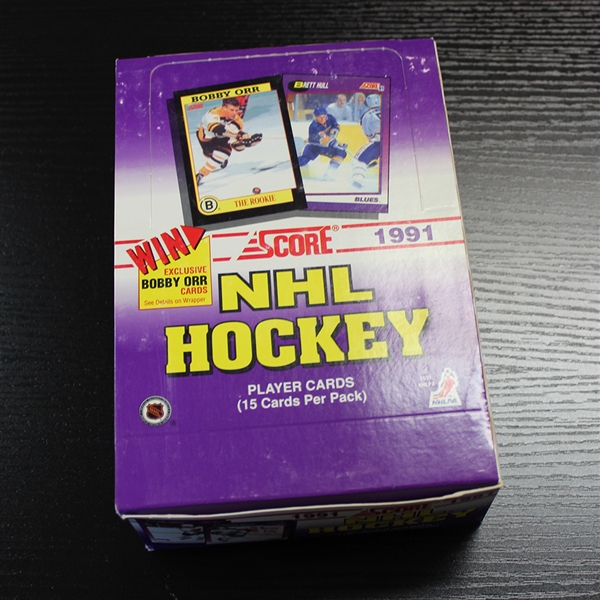 1991 Score NHL Hockey Player Card Set