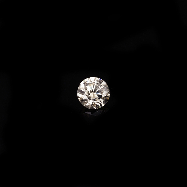 GIA Certified 0.27CT Brilliant Round Cut Diamond Gemstone