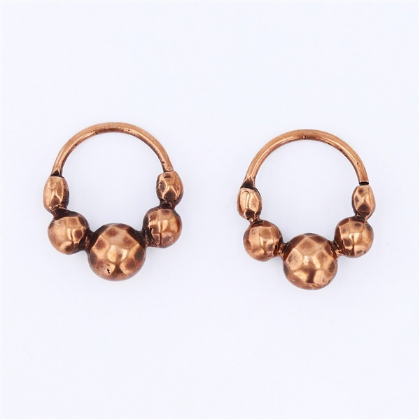 10K Yellow Gold Earrings -PNR-