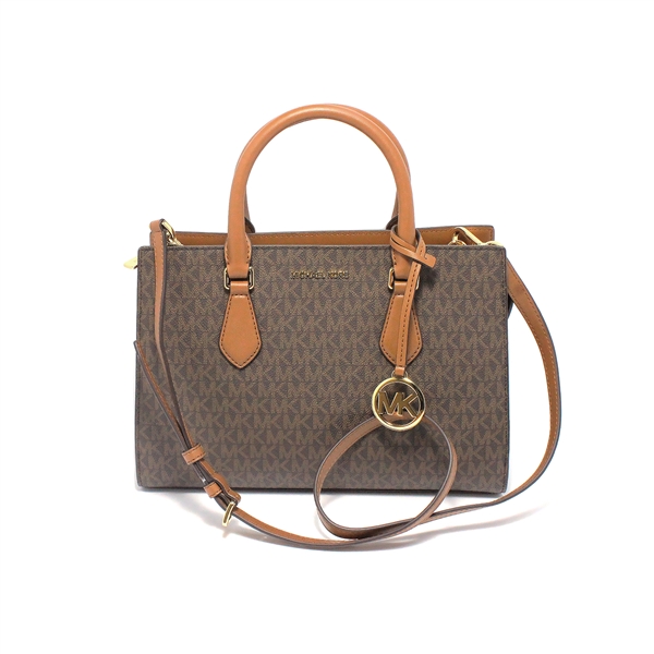 Brand New Michael Kors Sheila Brown MD CNTR ZP  Satchel (Retail Price) $558