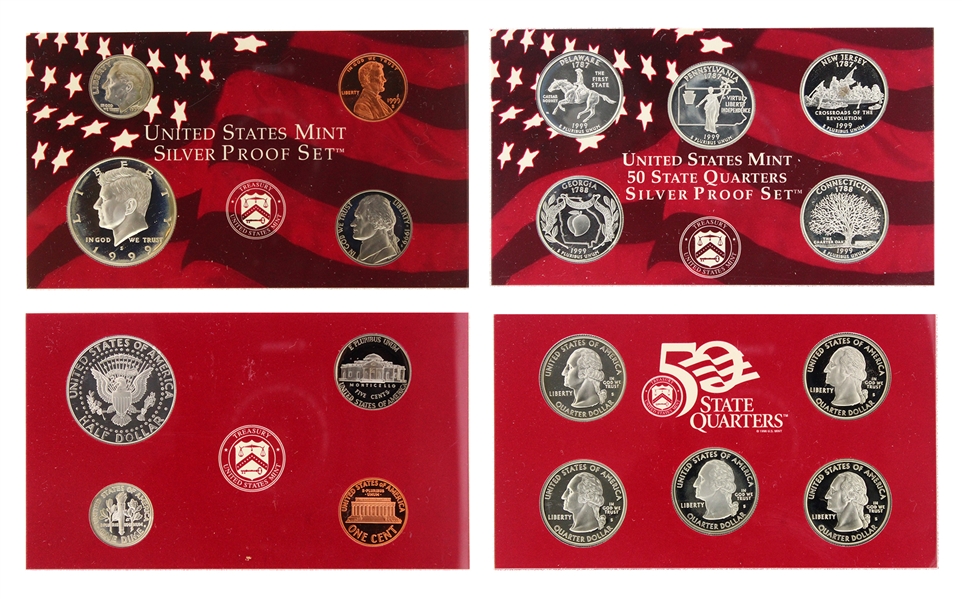 1999 US Mint Silver Proof Set