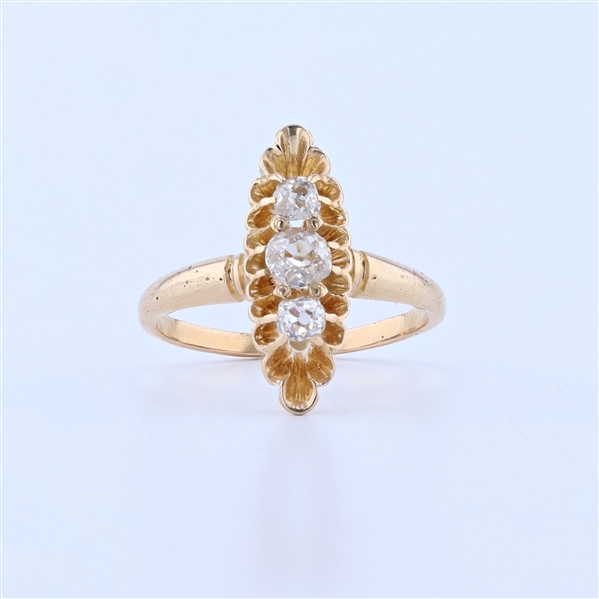 Diamond Gold Ring -PNR-