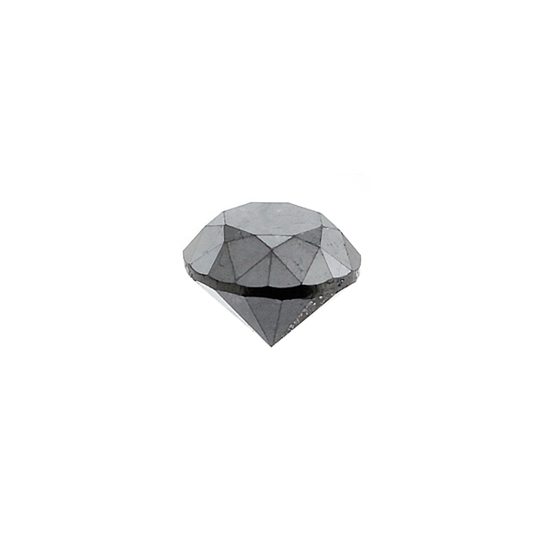 0.66 Carat Black Diamond Gemstone