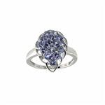 Tanzanite Gemstone 925 Sterling Silver Size 7 Ring 