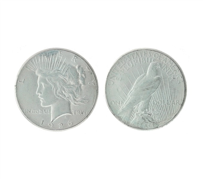 1926 U.S. Peace Silver Dollar Coin