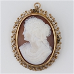 Cameo Brooch -PNR-