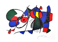 JOAN MIRO Volume II - VIII Print, 24" x 18"