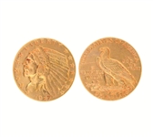 1927 $2.50 U.S. Indian Head Gold Coin