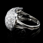 5.00ctw G to H COLOR VS1 to VS2 CLARITY Diamond 14K White Gold Ring (Vault_R51) 