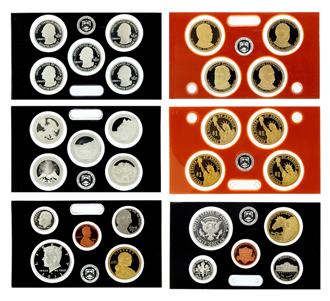 2012 US Mint Silver Proof Set