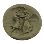 1987 "Jacob and the Angel" Rhodes Studios by Merri Roderick Collectable Plate 