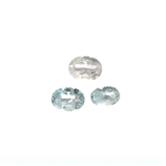 2.83CT Oval Cut Natural Aquamarine Parcel