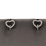 18K Yellow Gold 0.20CT Diamond Earrings -PNR-