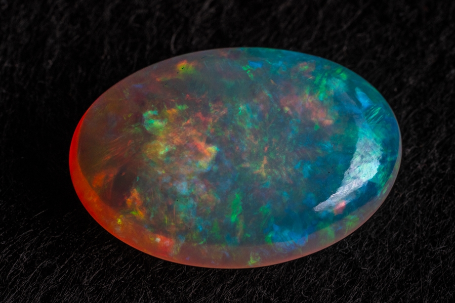 31.3ct Oval Stunning White Opal Gemstone (Vault_JRO) 