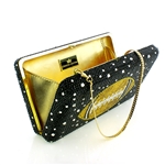 Touchdown Crystal Purse! Designer Christal Couture Swarovski Crystal Handbag!