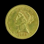 1903-S $5.00 U.S. Liberty Head Gold Coin (DF)