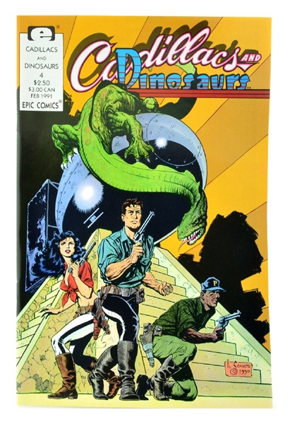 Cadillacs and Dinosaurs (1990 Marvel) Issue 4