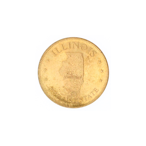 Illinois State US Mint Commemorative Coin