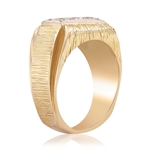 1.00ctw Diamond 14K Yellow Gold Ring (Vault_R52) 