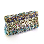 Festive Splendor Designer Crystal Purse with Swarovski Crystal Elements!