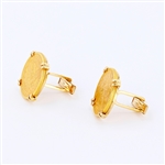 14K Yellow Gold $5.00 Liberty Head Gold Coin Cuff Links -PNR-