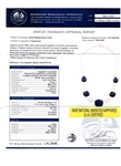 89.40ctw UNHEATED Blue Sapphire and 4.71ctw Diamond 18K Yellow Gold Necklace with White Enamel (GIA CERTIFIED) (Vault_R52) 